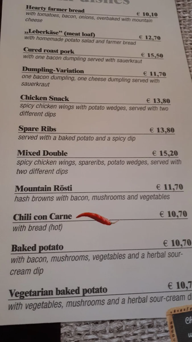 Speisekarte photo 10