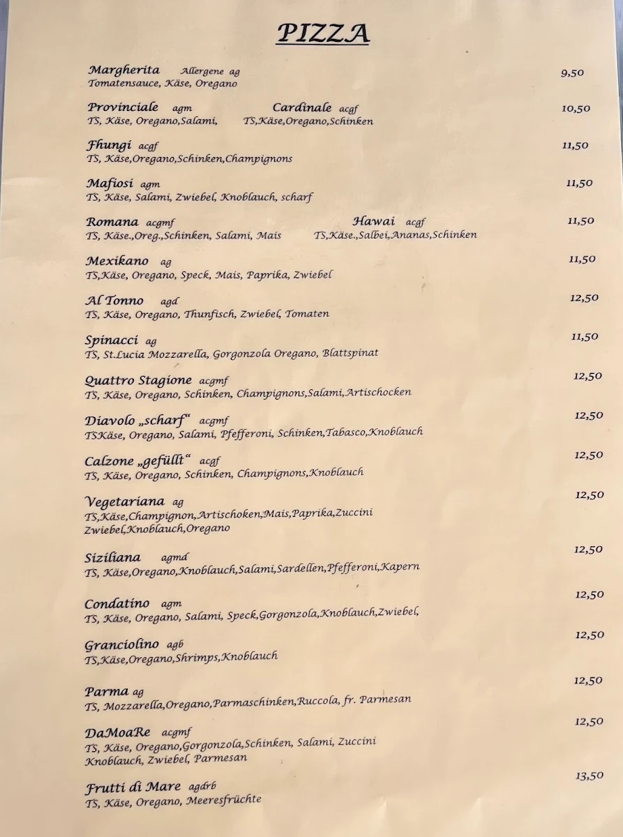 Speisekarte photo 1