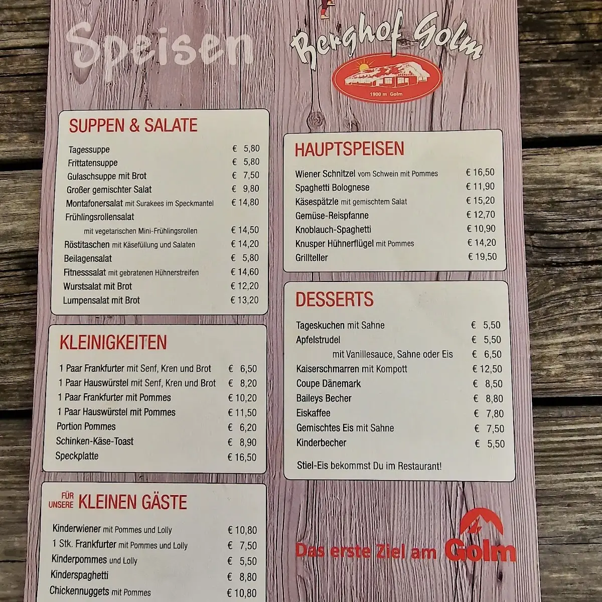 Speisekarte photo 3