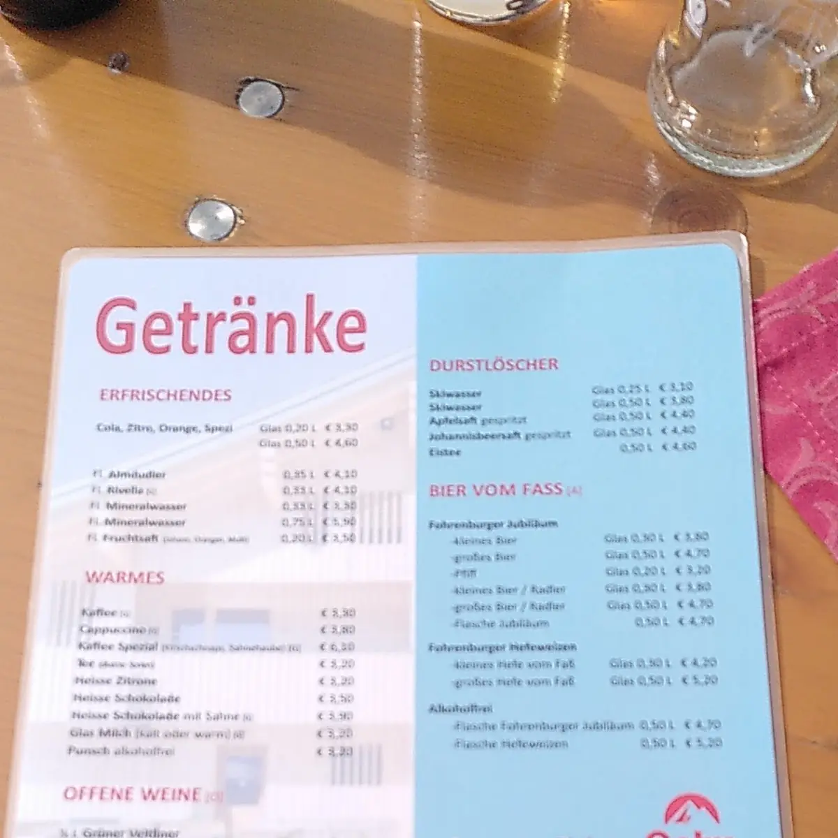 Speisekarte photo 8