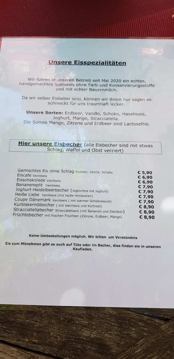 Speisekarte photo 1