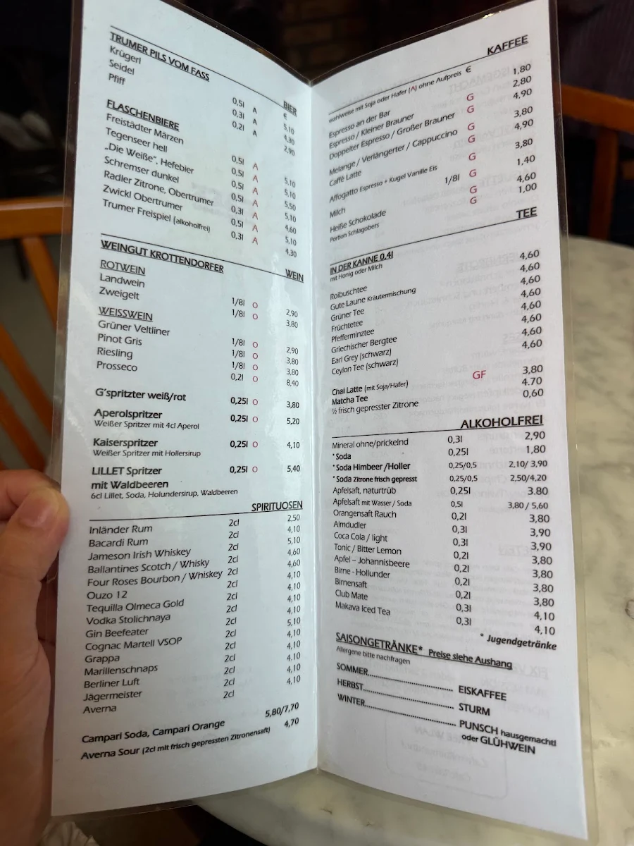 Speisekarte photo 5