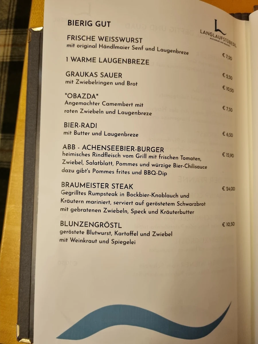 Speisekarte photo 2