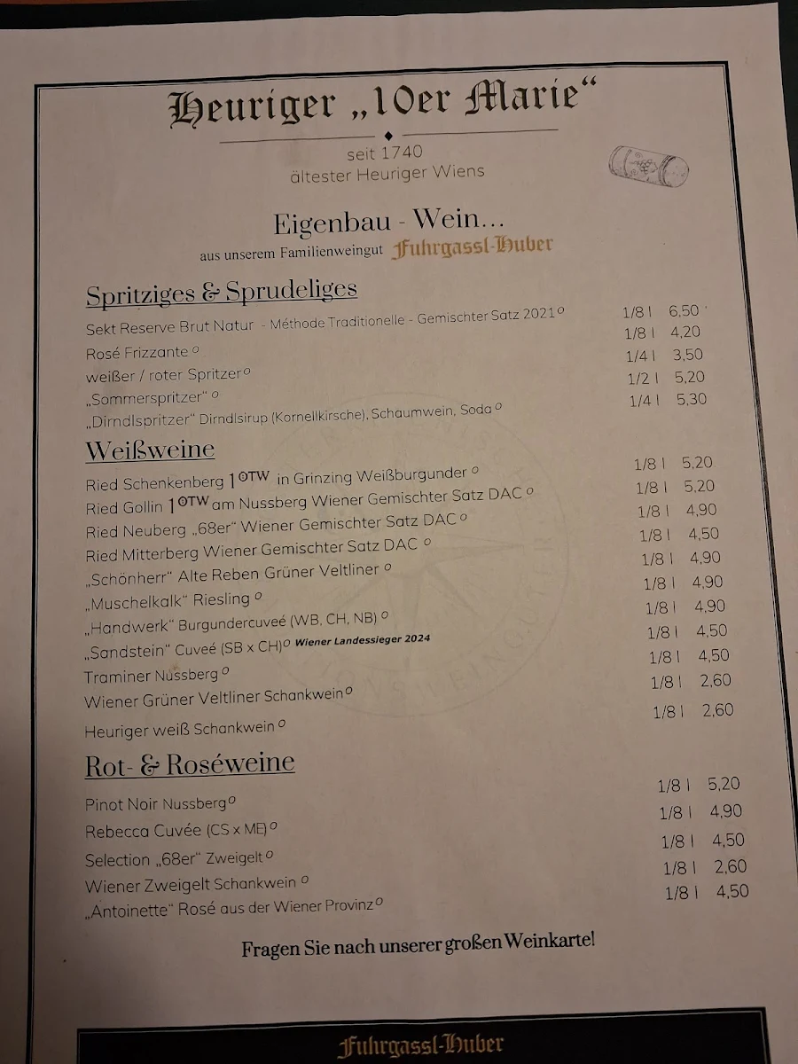 Speisekarte photo 1