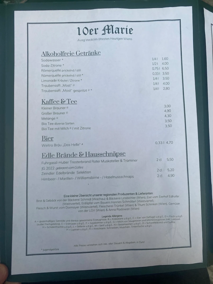 Speisekarte photo 7