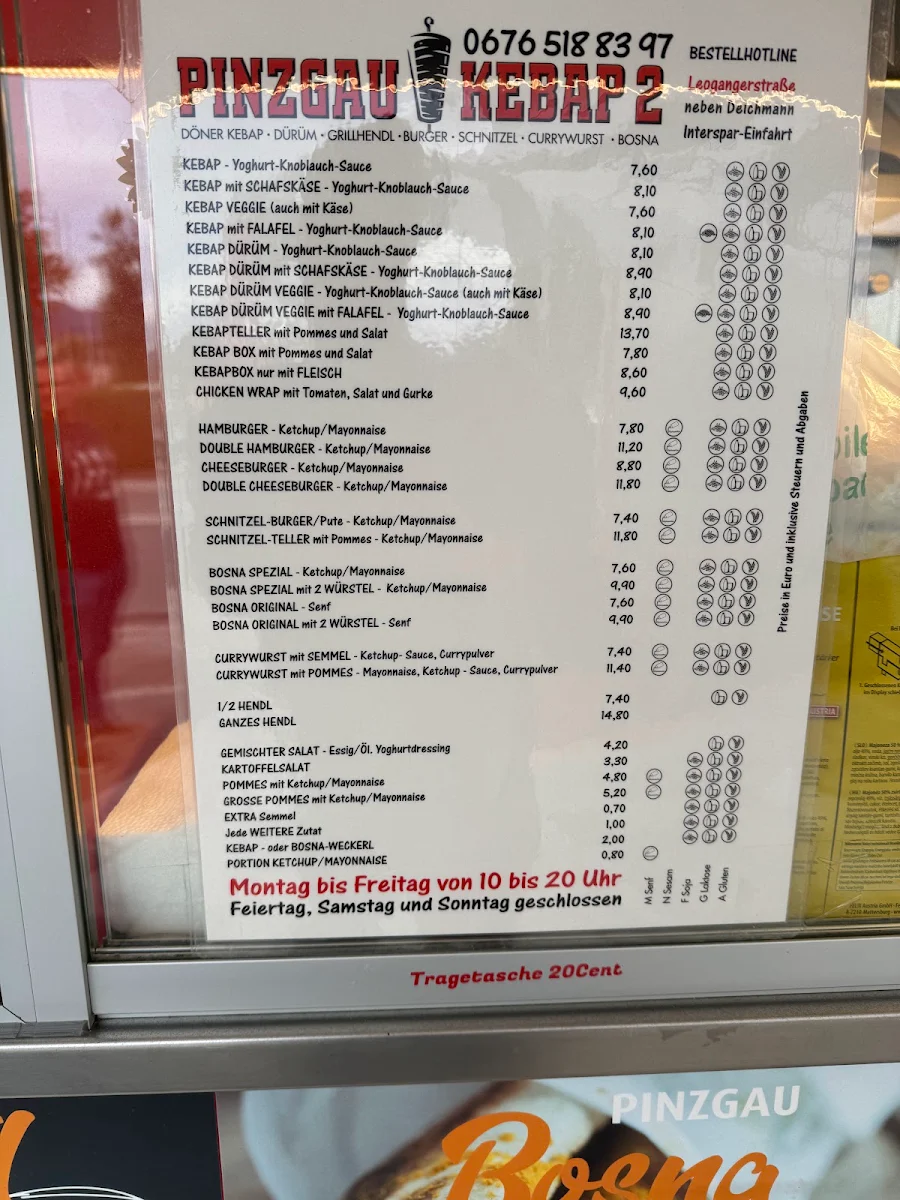 Speisekarte photo 1