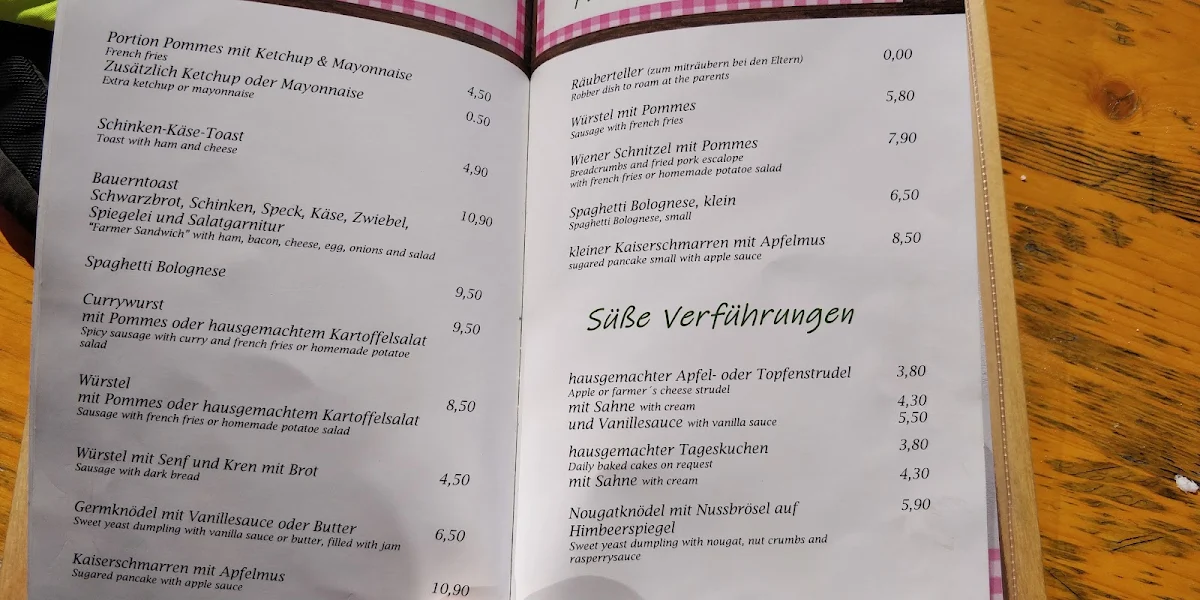 Speisekarte photo 5