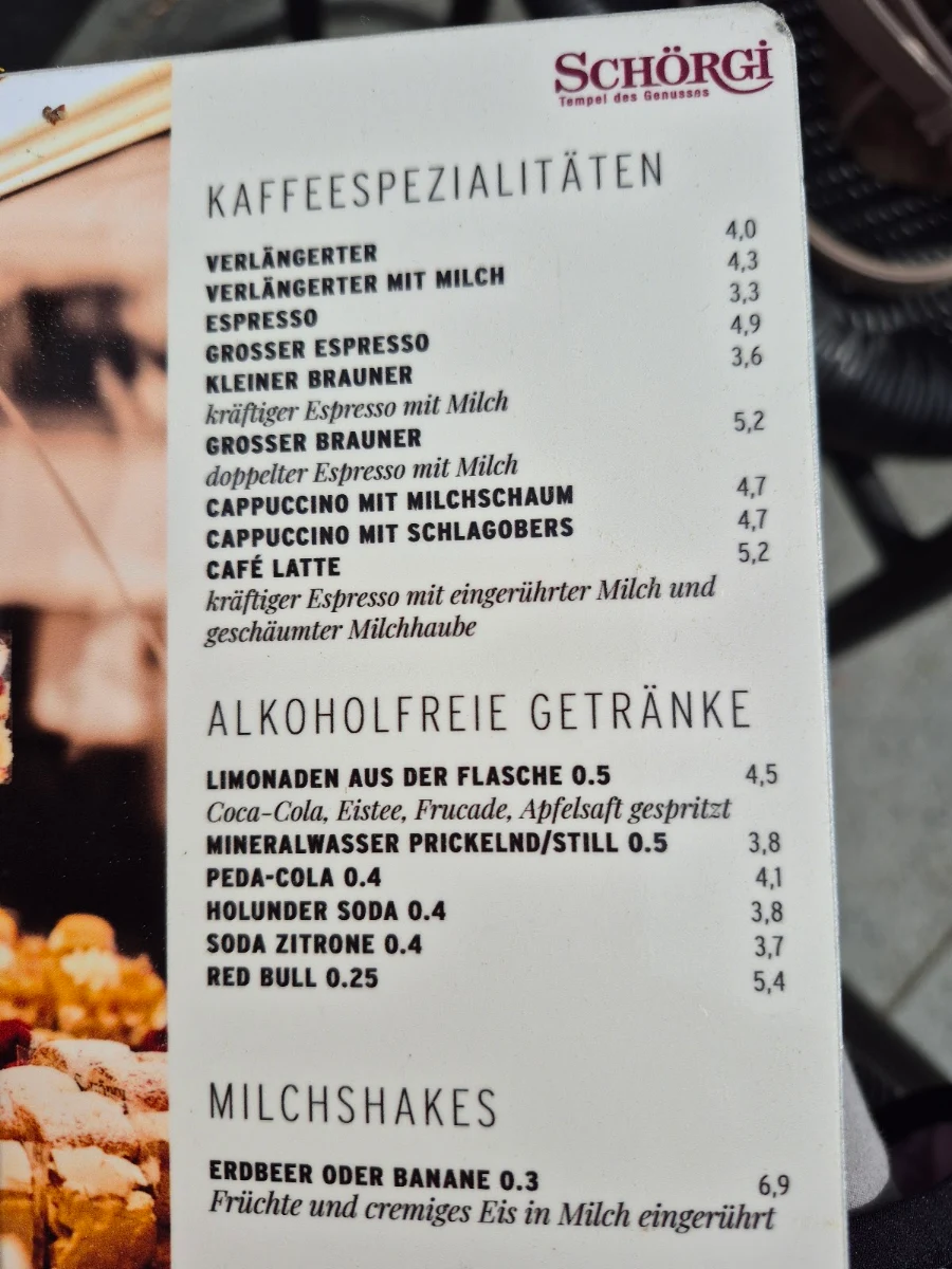 Speisekarte photo 1