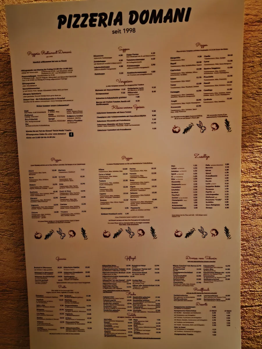 Speisekarte photo 1