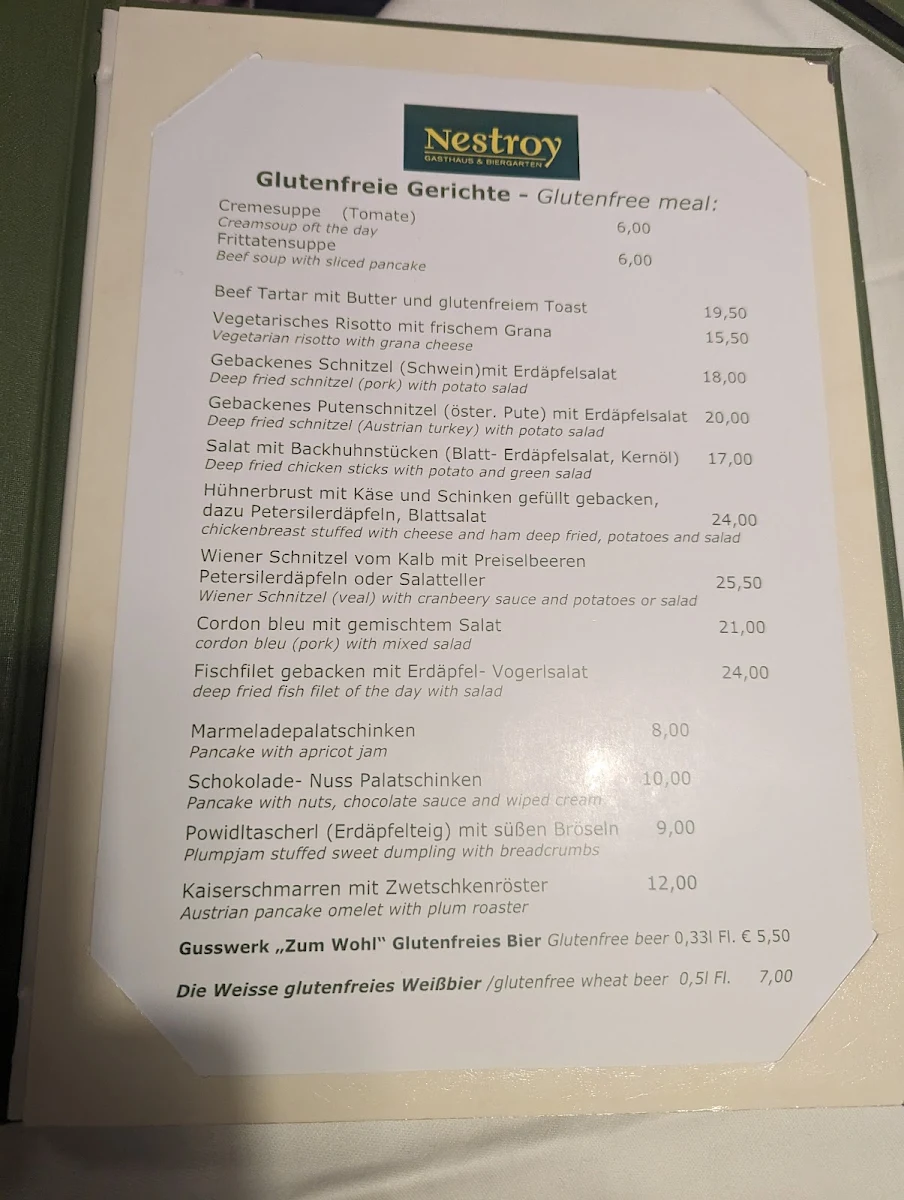 Speisekarte photo 9