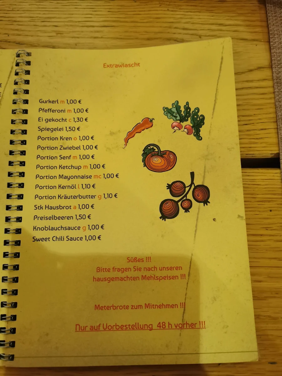 Speisekarte photo 3