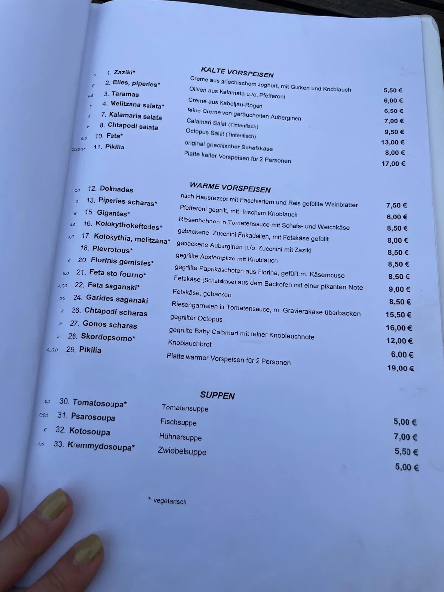 Speisekarte photo 2