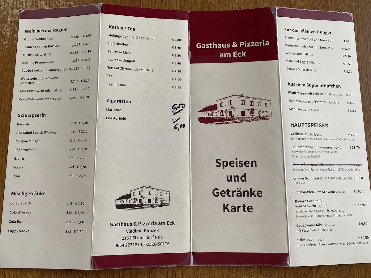 Speisekarte photo 1