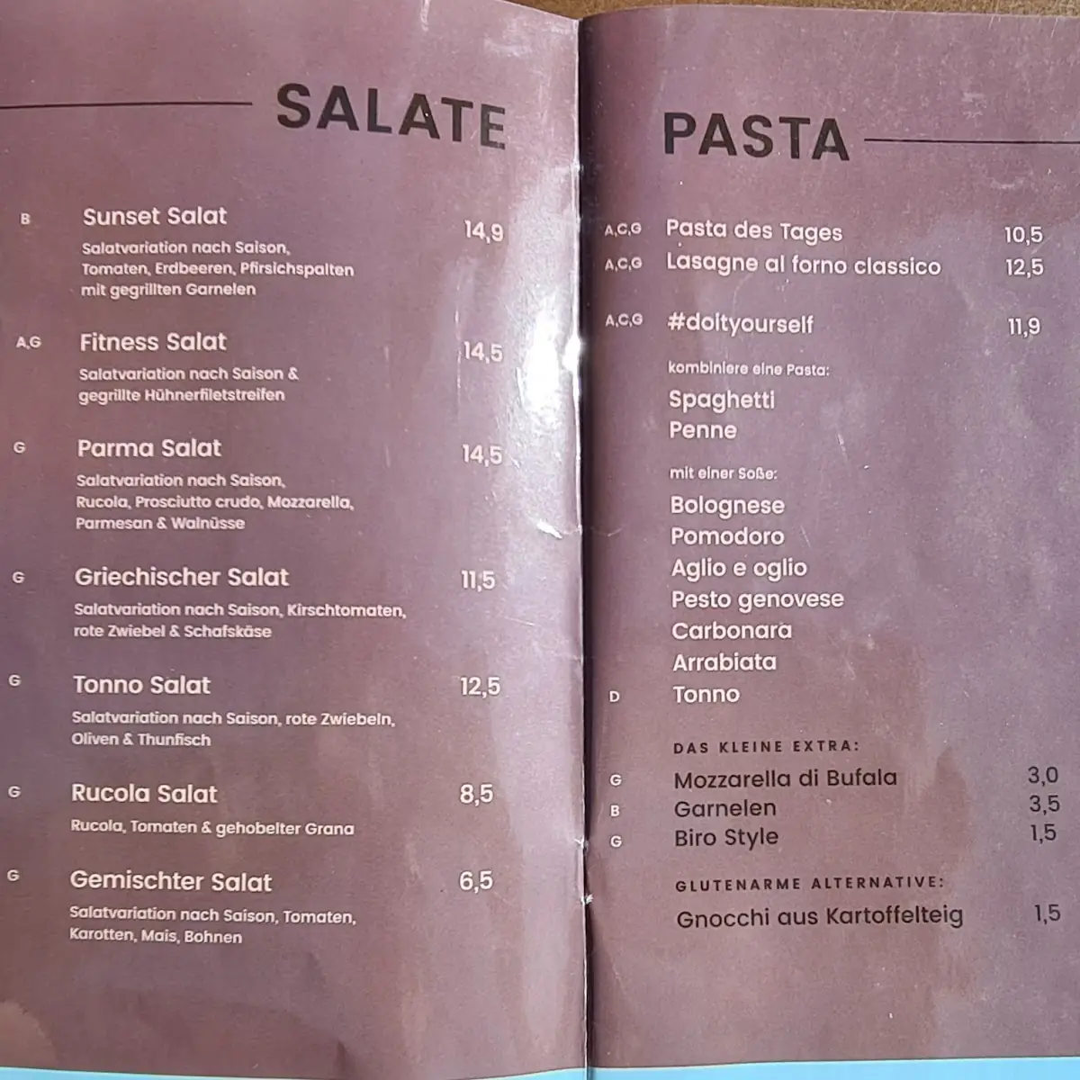 Speisekarte photo 3