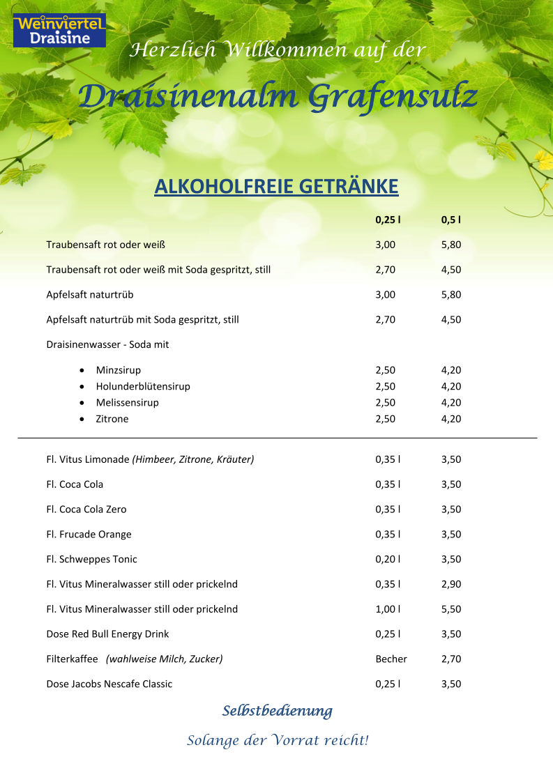 Speisekarte photo 1