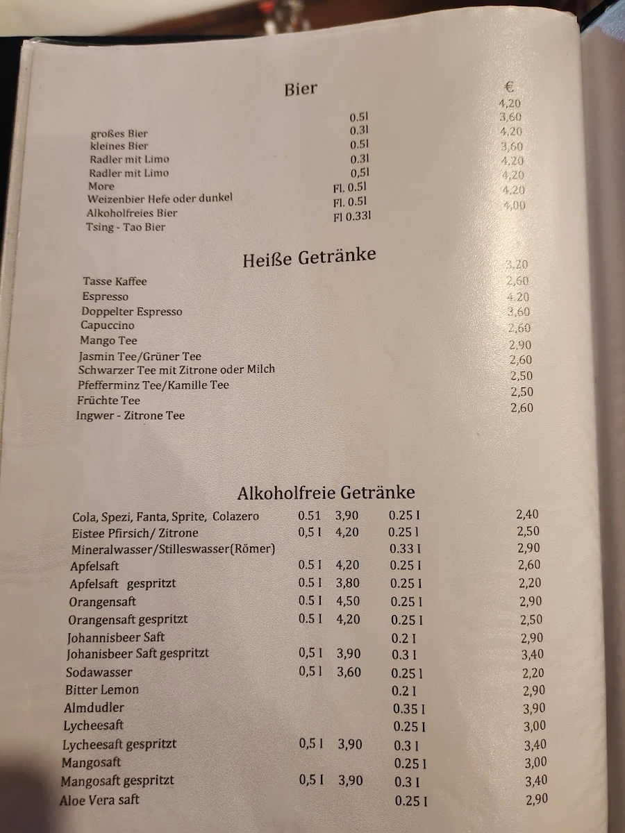 Speisekarte photo 3