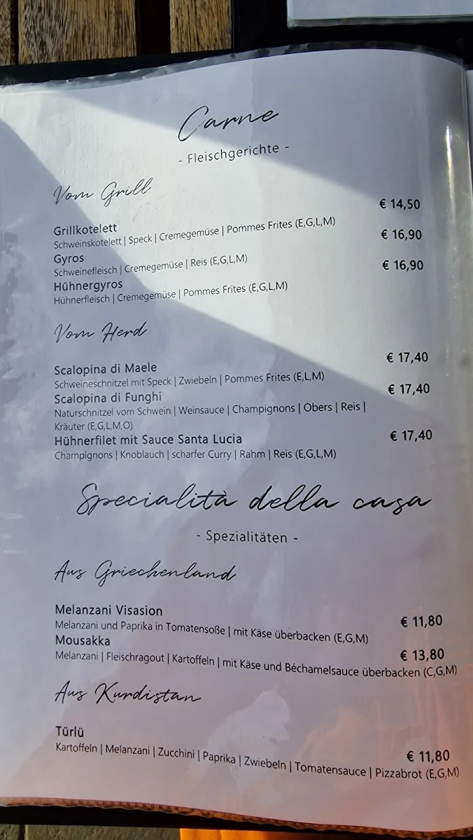 Speisekarte photo 6
