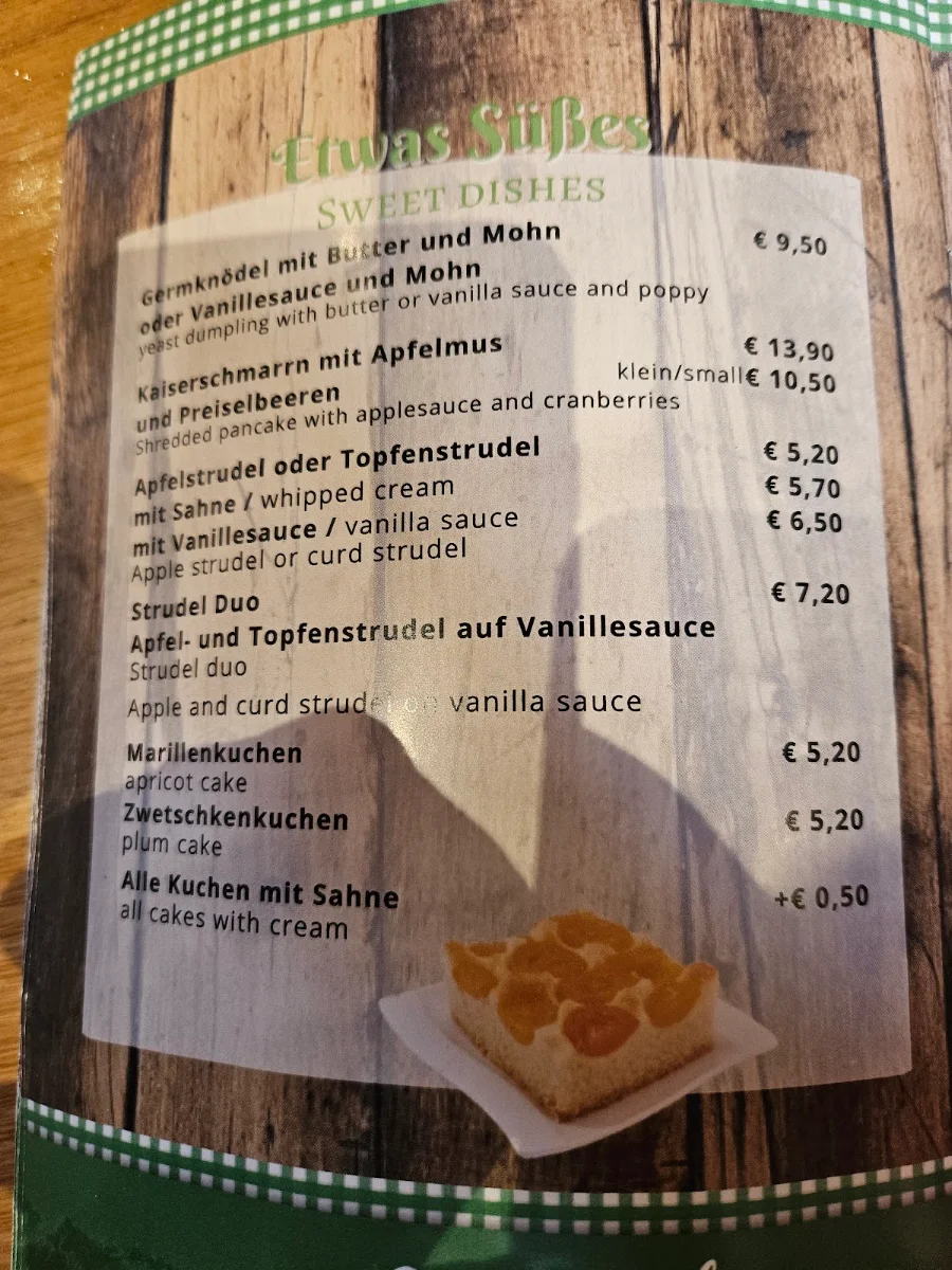 Speisekarte photo 4