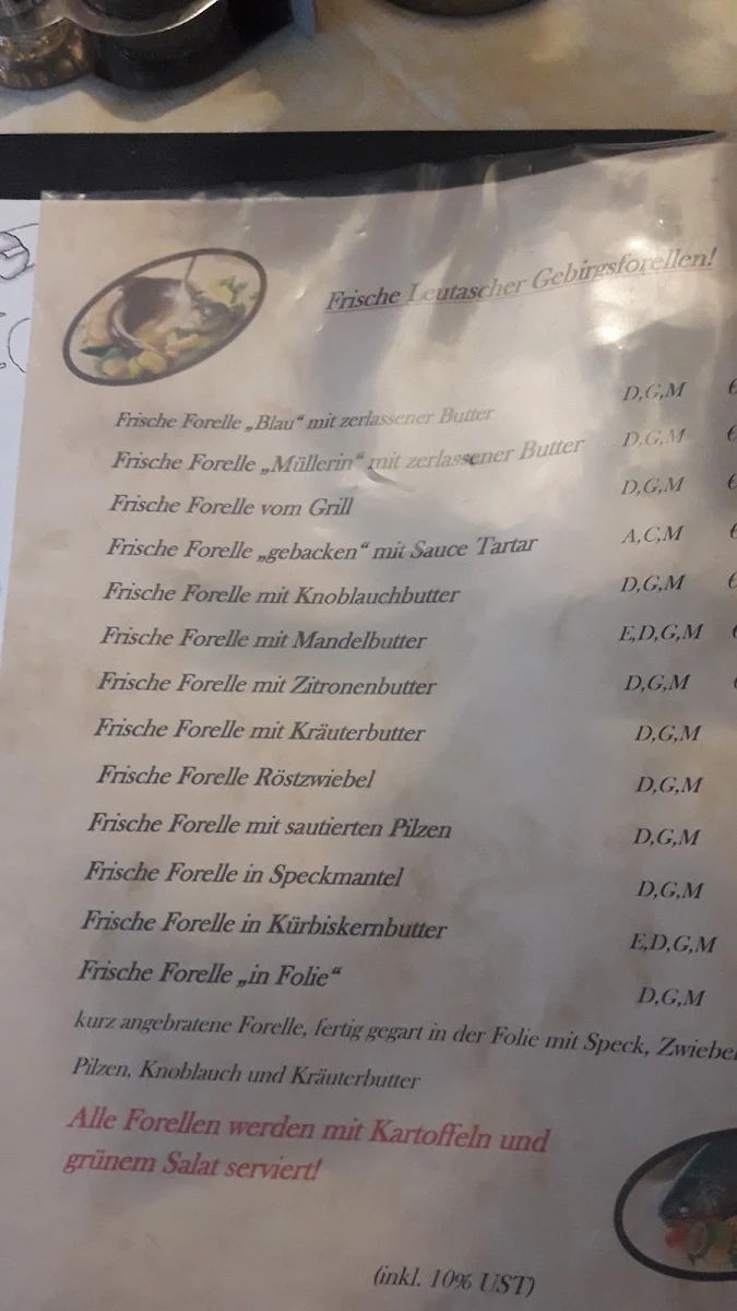Speisekarte photo 1