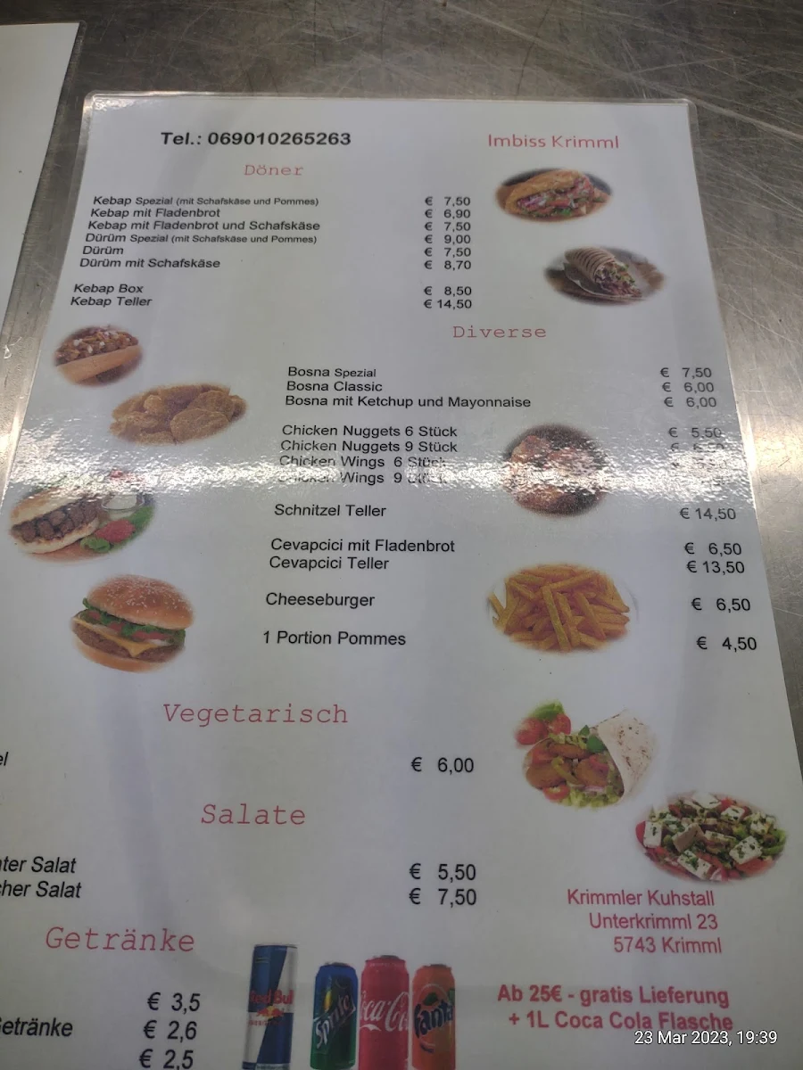 Speisekarte photo 1