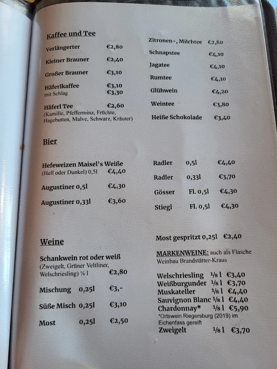 Speisekarte photo 2