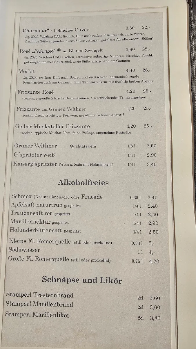 Speisekarte photo 1