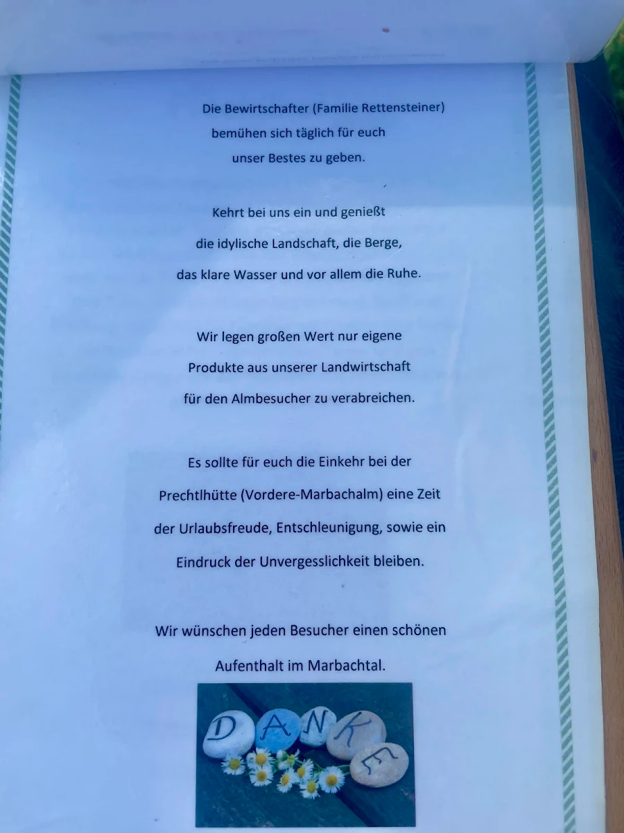 Speisekarte photo 5