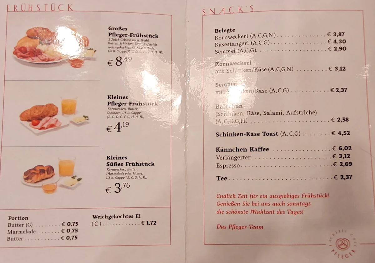Speisekarte photo 1