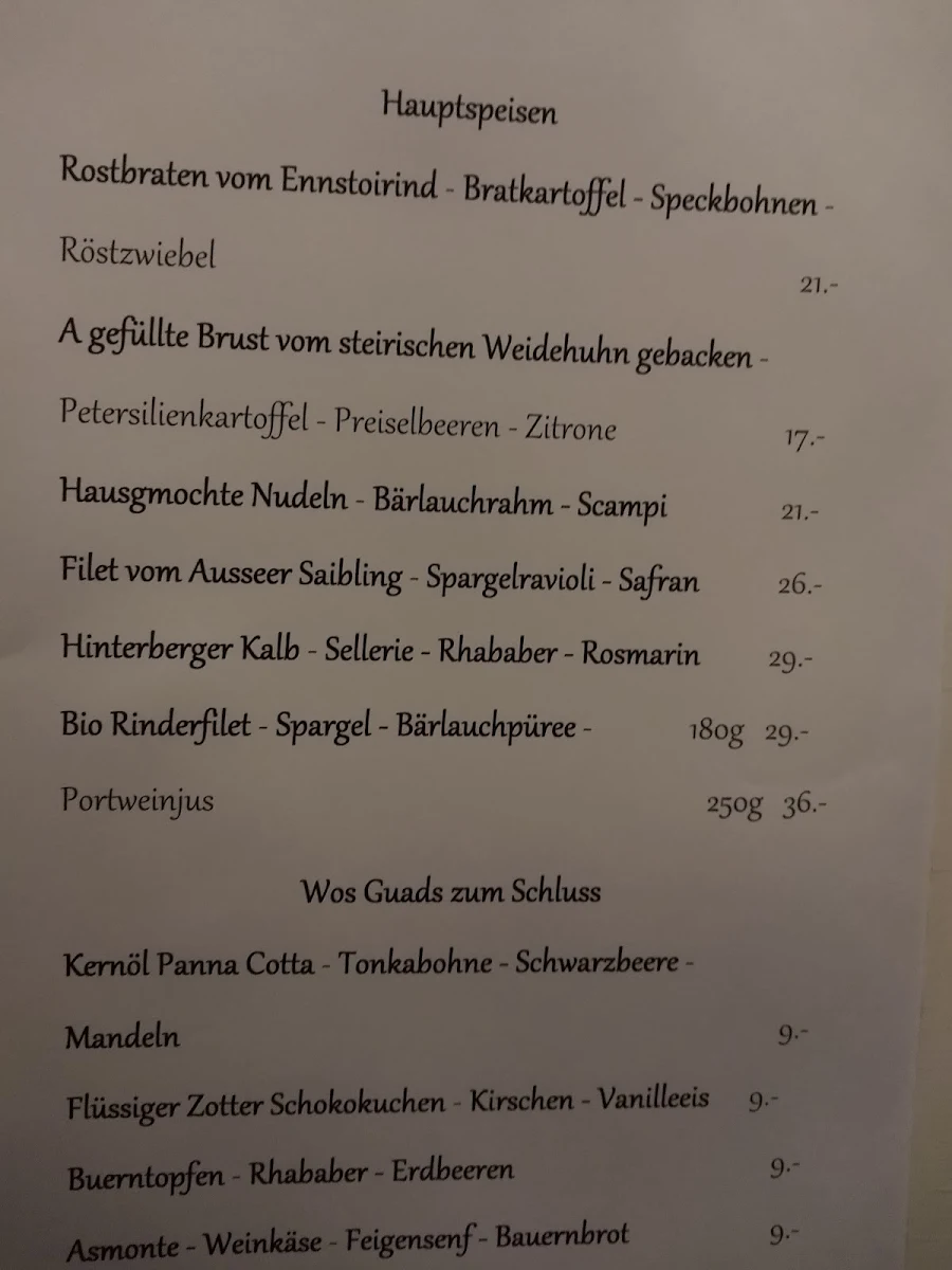 Speisekarte photo 3