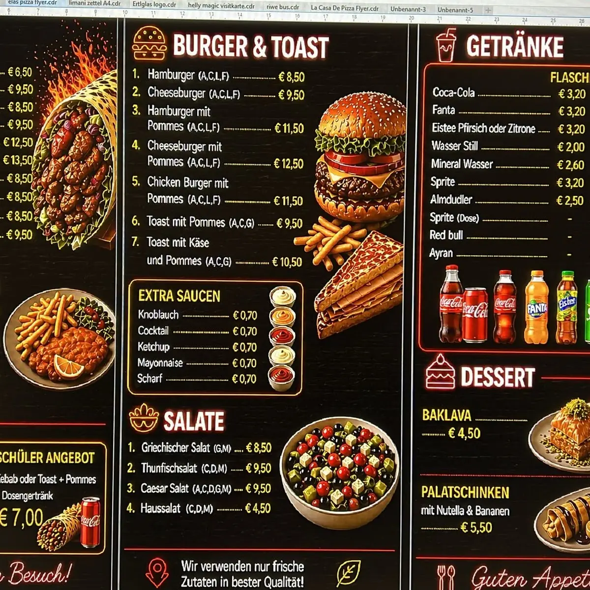 Speisekarte photo 3