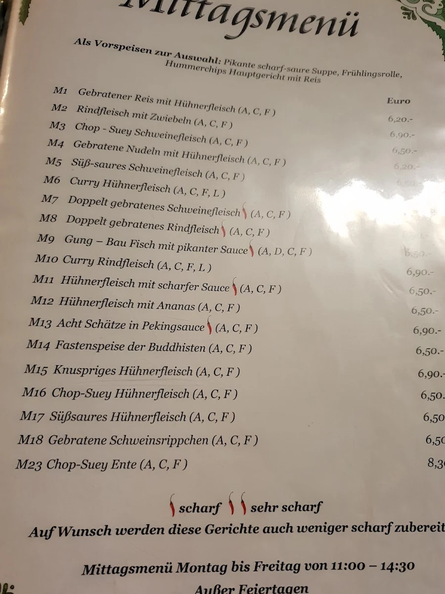 Speisekarte photo 3