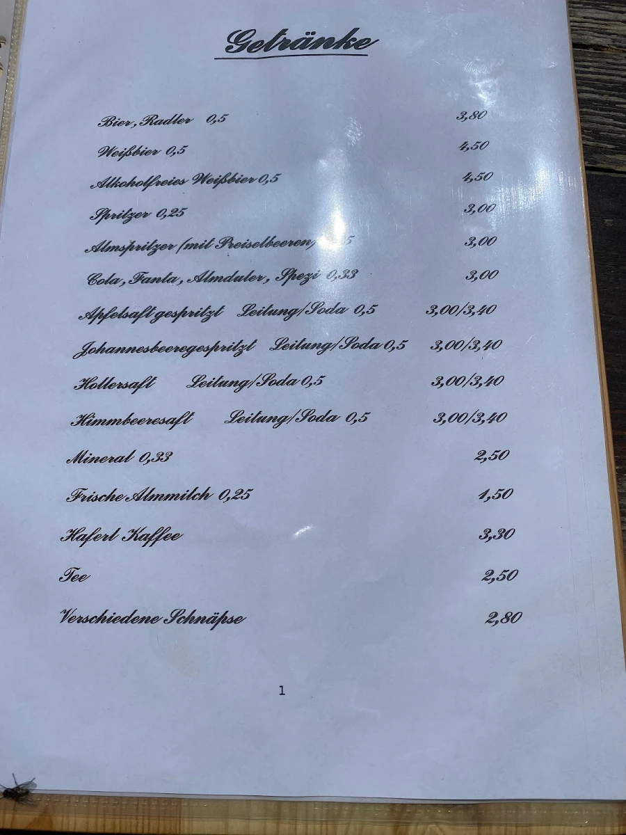 Speisekarte photo 1