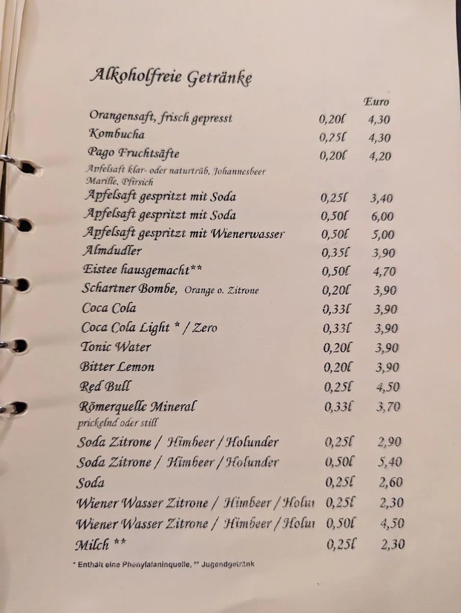 Speisekarte photo 3