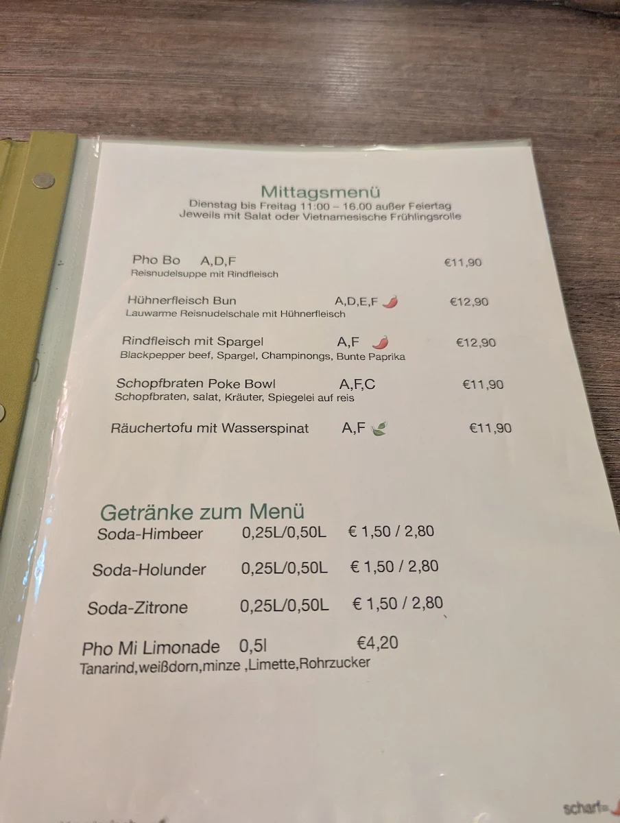 Speisekarte photo 1