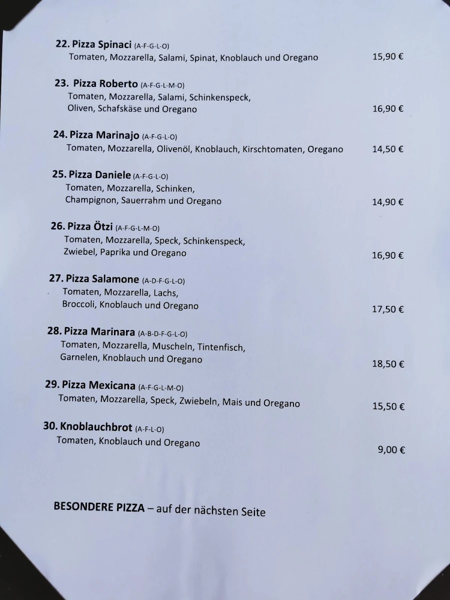 Speisekarte photo 3