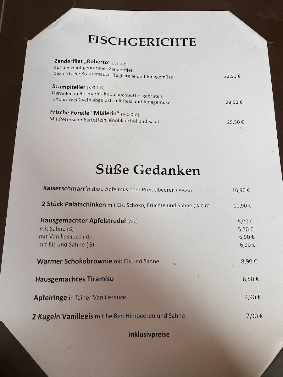 Speisekarte photo 8