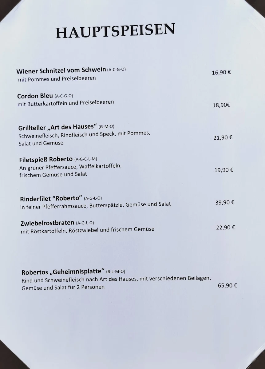 Speisekarte photo 9