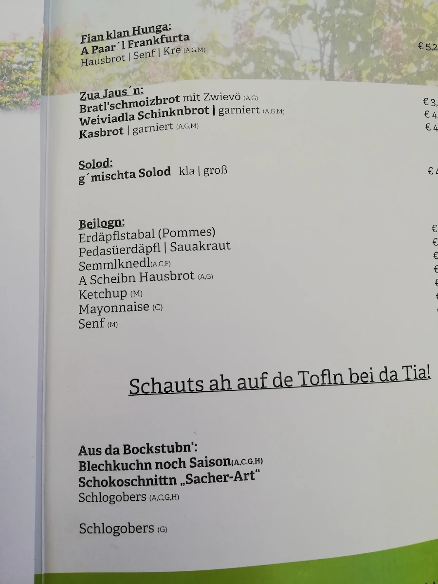 Speisekarte photo 6