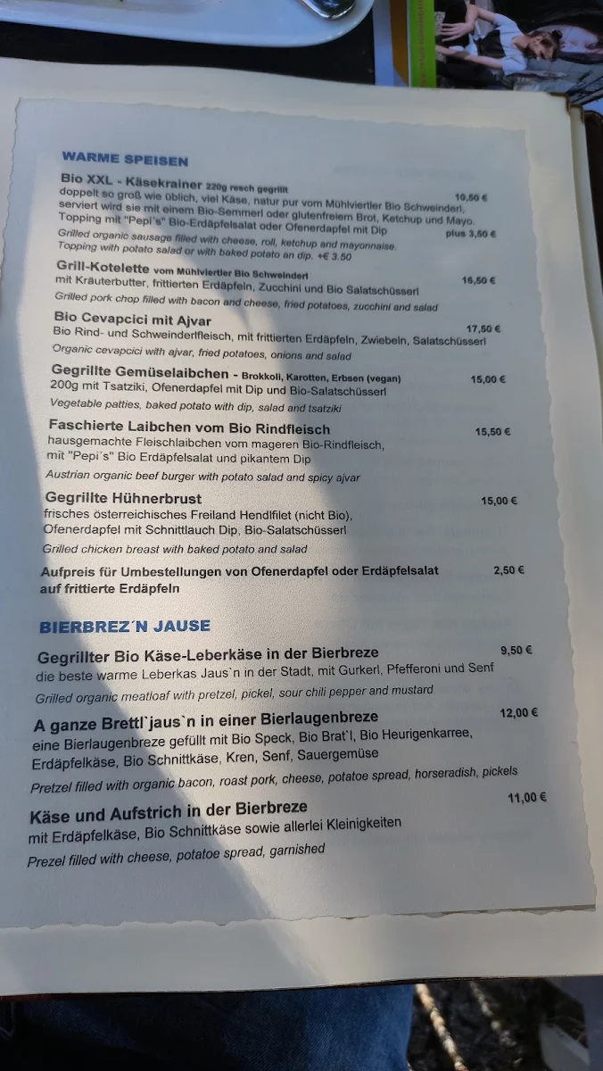 Speisekarte photo 1