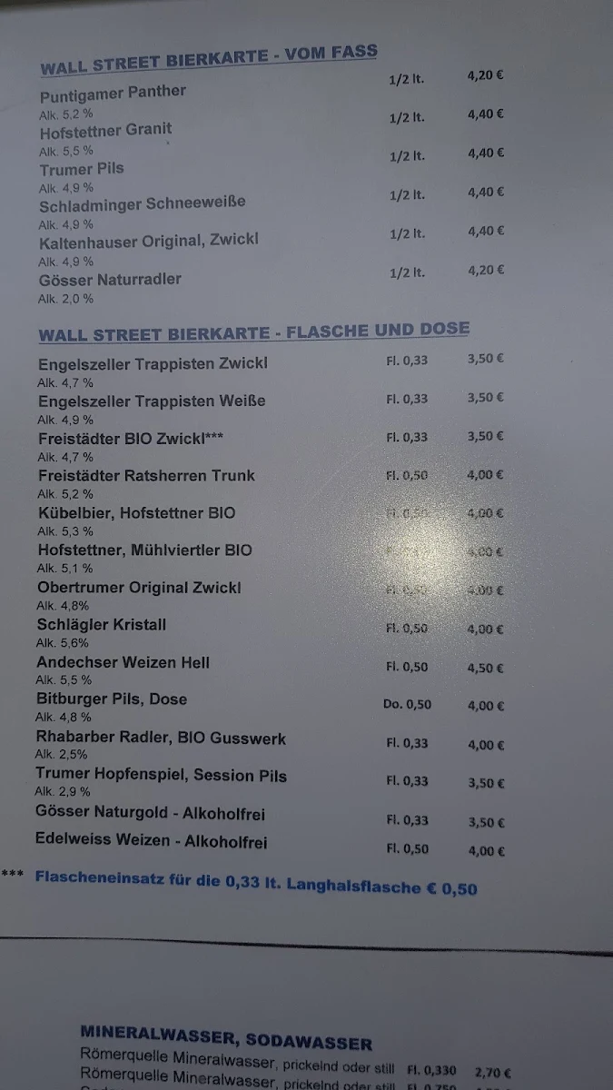 Speisekarte photo 5