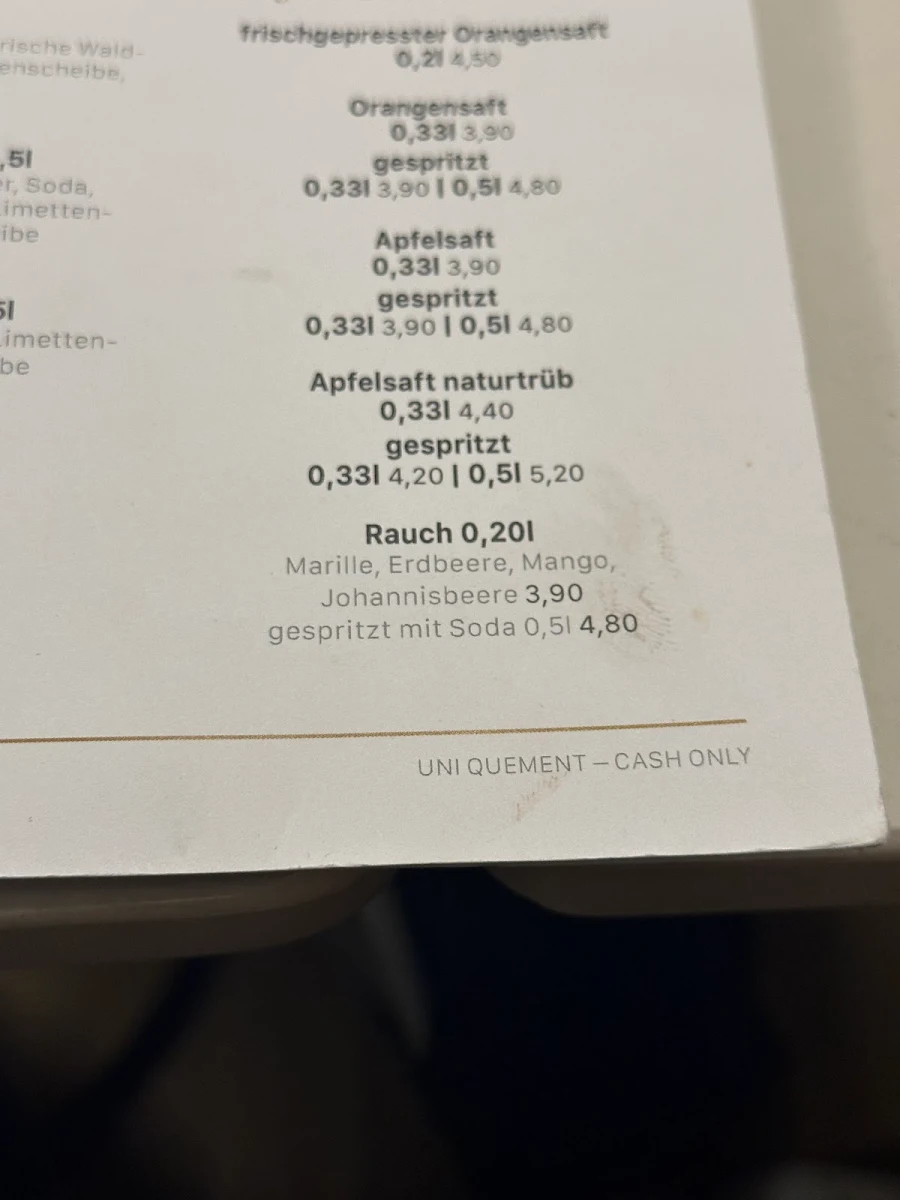 Speisekarte photo 8