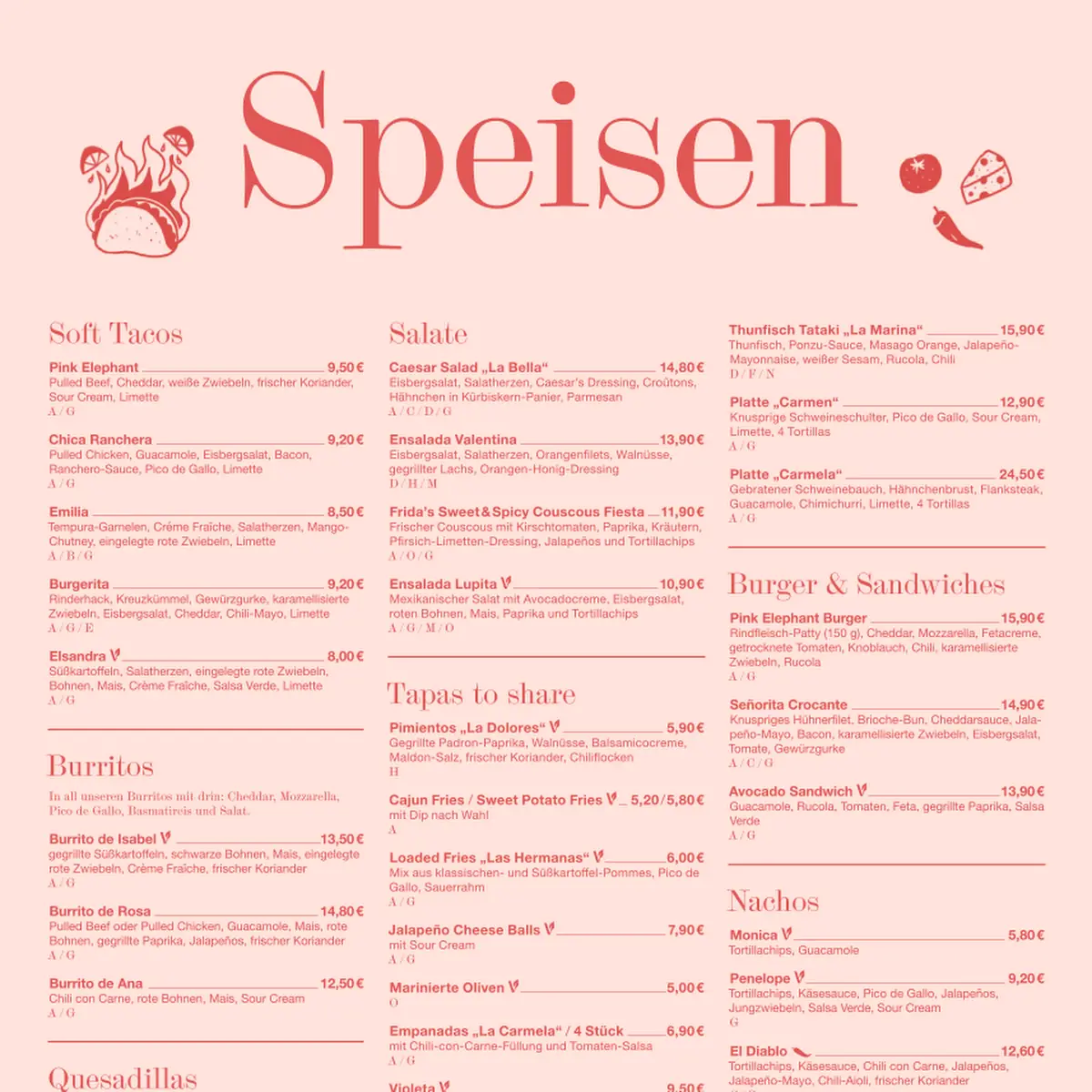 Speisekarte photo 1