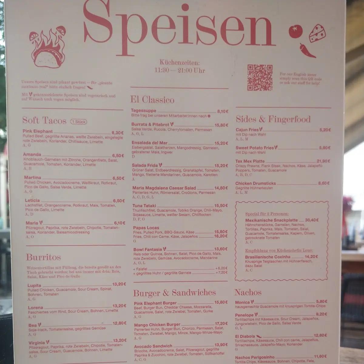 Speisekarte photo 5