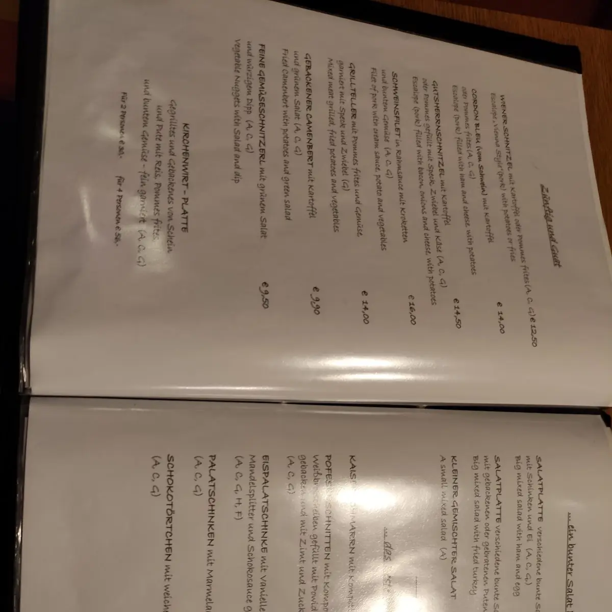 Speisekarte photo 6