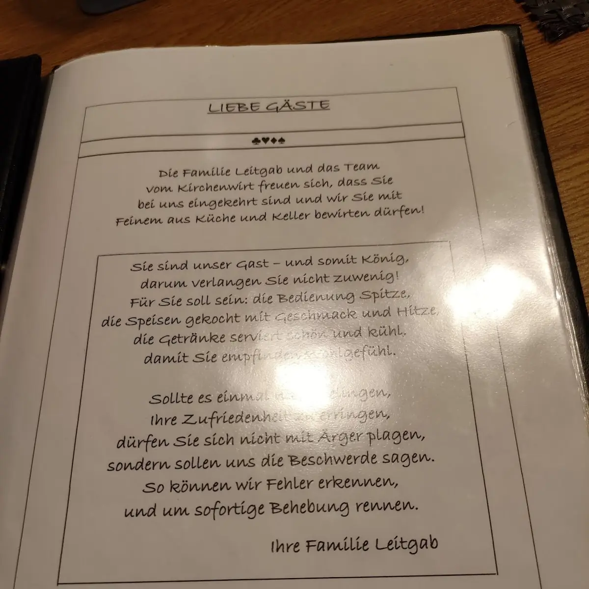 Speisekarte photo 7