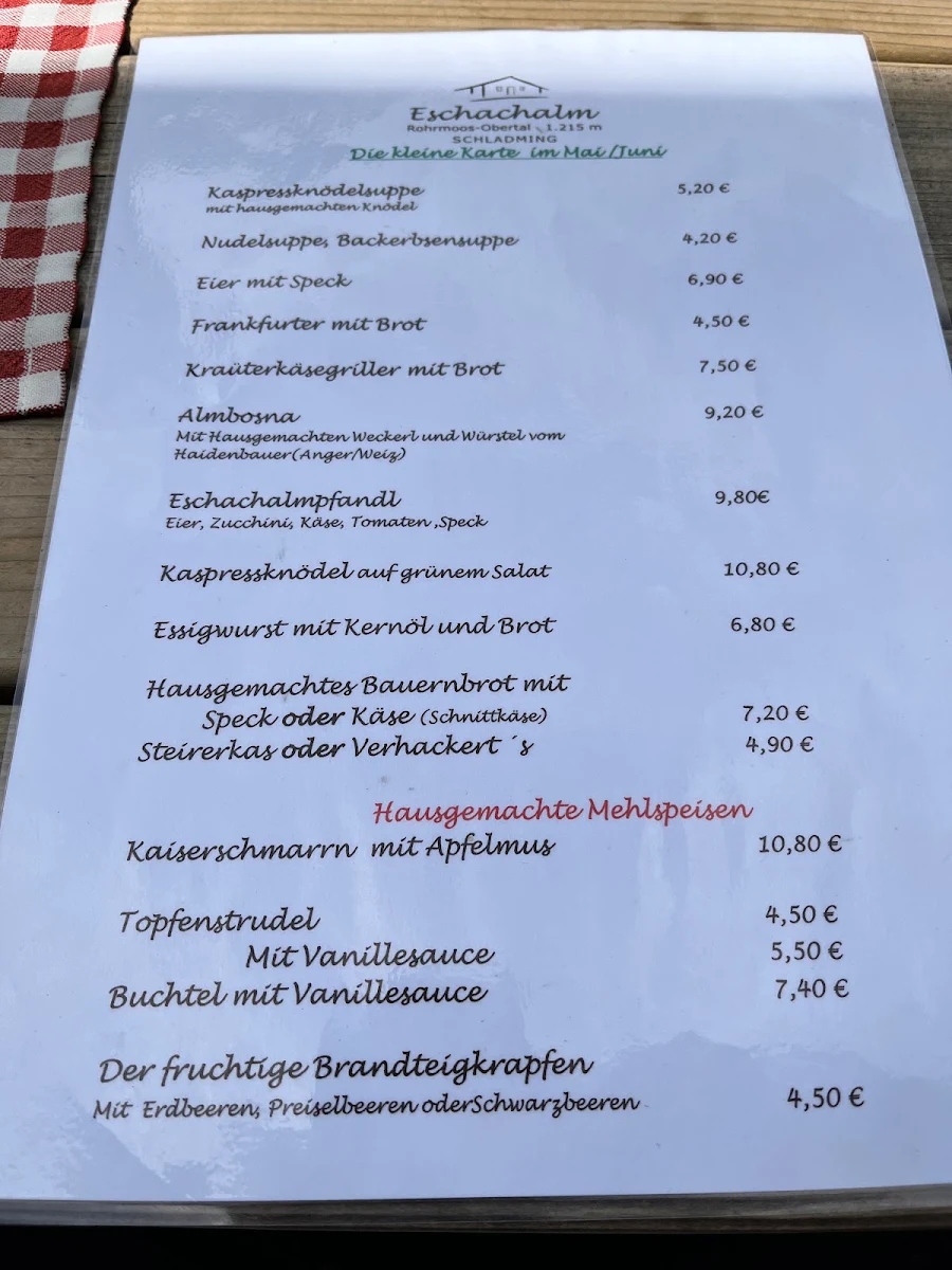 Speisekarte photo 3