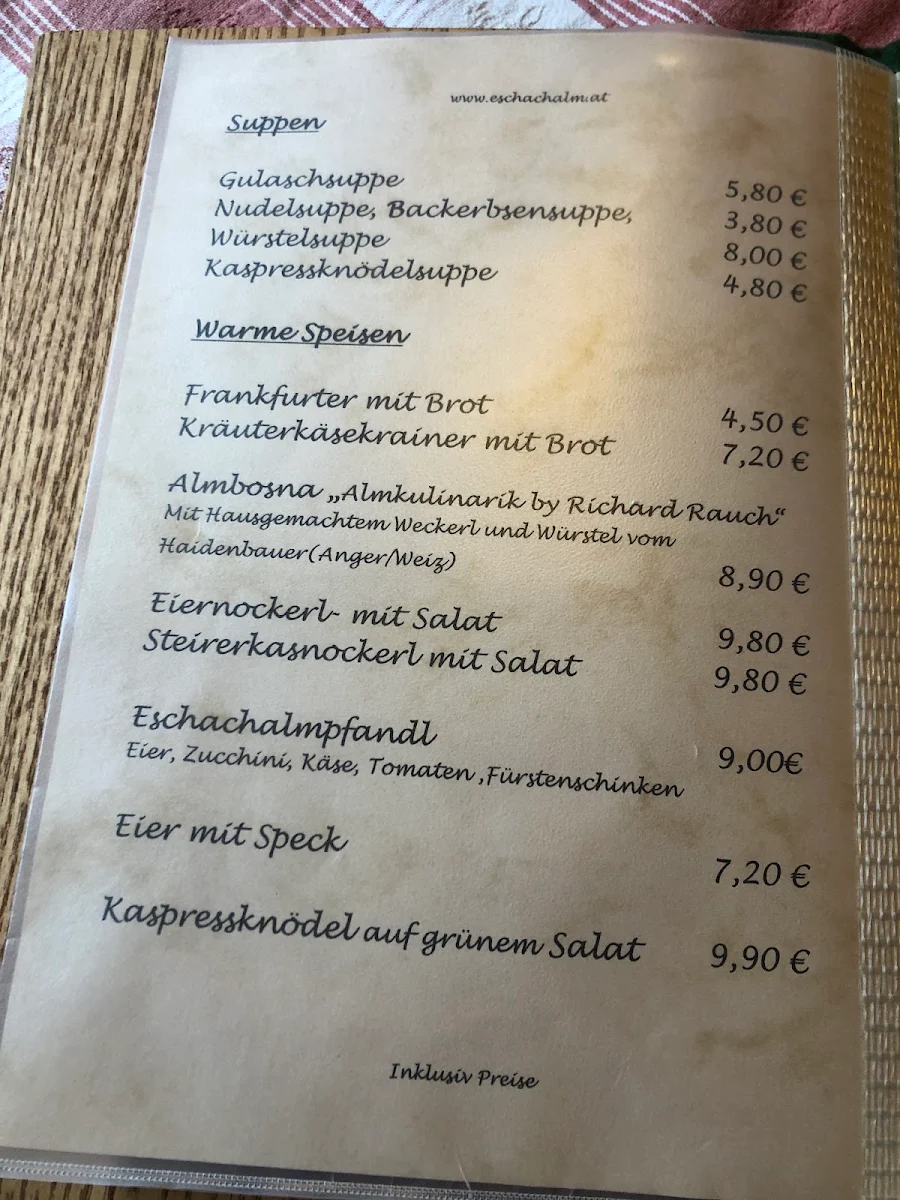 Speisekarte photo 6
