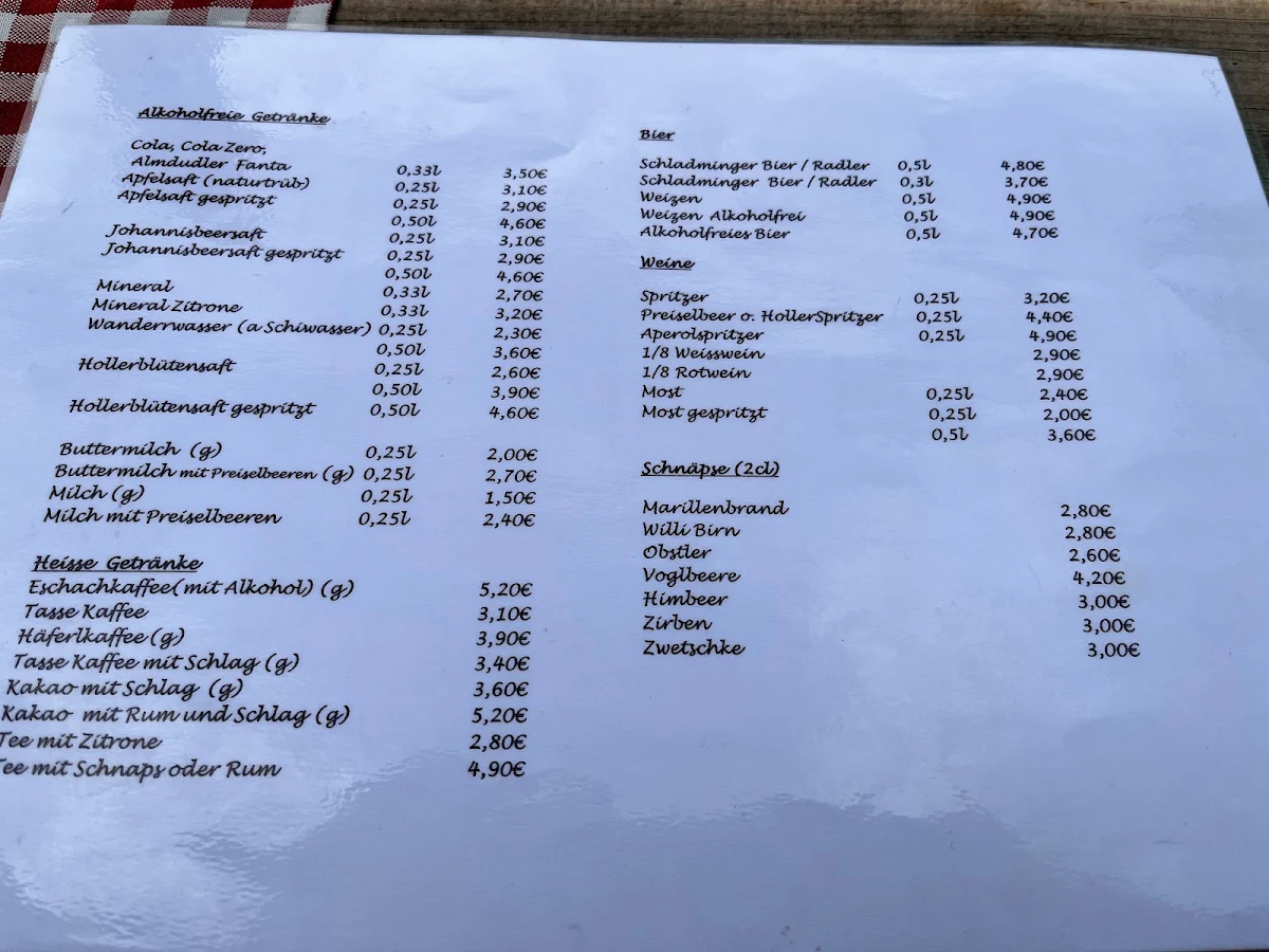 Speisekarte photo 7