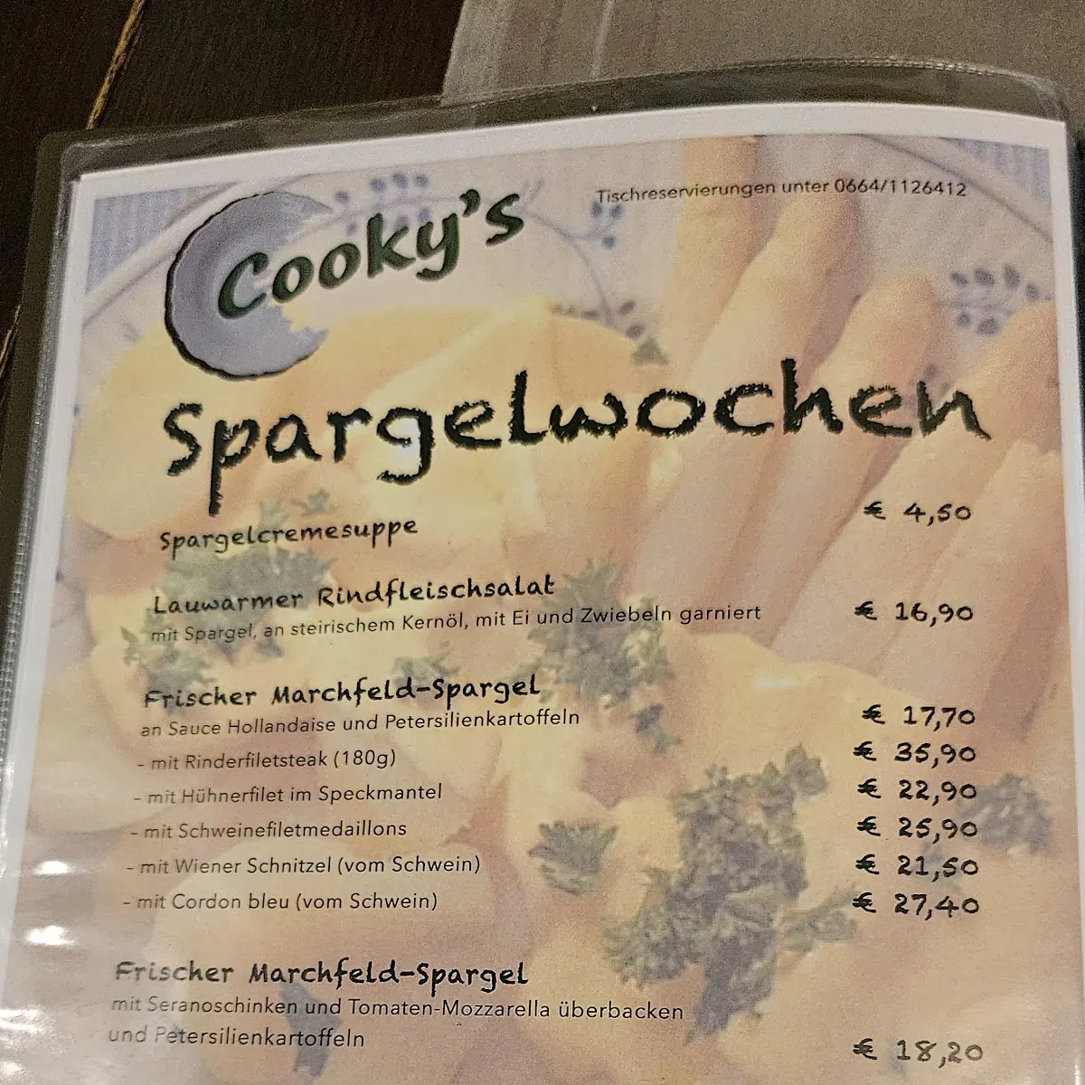 Speisekarte photo 3