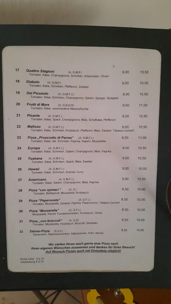 Speisekarte photo 3